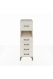 Kronos Dolap Tek Raflı 5 Çekmeceli 44x59x134 - S82M029V1C