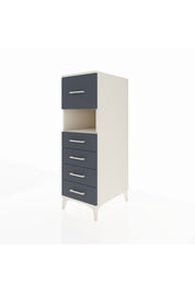 Kronos Dolap Tek Raflı 5 Çekmeceli 44x59x134 - S82M029V2C