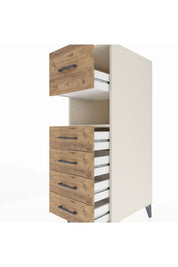 Kronos Dolap Tek Raflı 5 Çekmeceli 44x59x134 - S82M029V3C