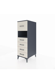 Kronos Dolap Tek Raflı 5 Çekmeceli 44x59x134 - S82M029V4C