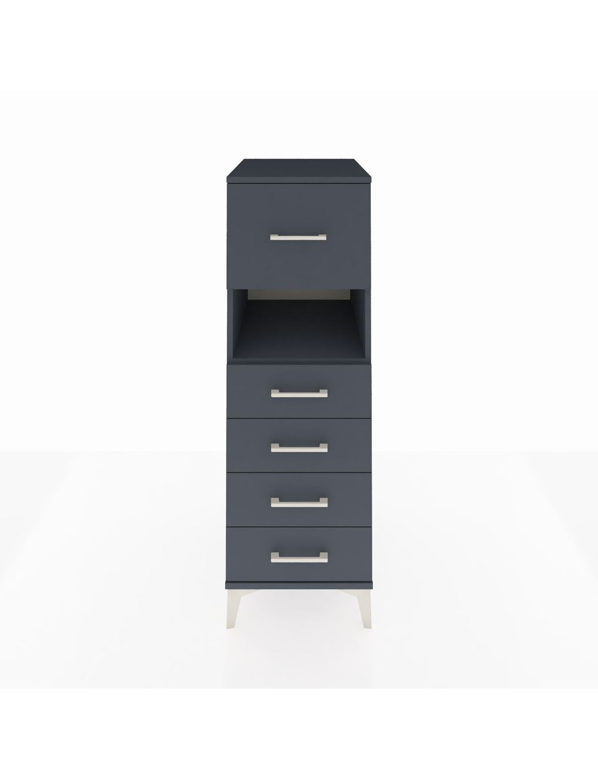 Kronos Dolap Tek Raflı 5 Çekmeceli 44x59x134 - S82M029V5C