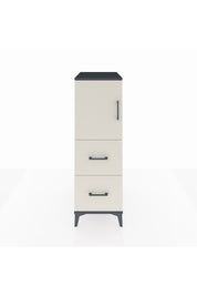 Kronos Dolap Tek Raflı 2 Çekmeceli Tek Kapaklı 44x59x134 - S82M030V4C