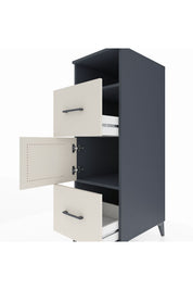 Kronos Dolap 2 Raflı 2 Çekmeceli Tek Kapaklı 44x59x134 - S82M031V4C