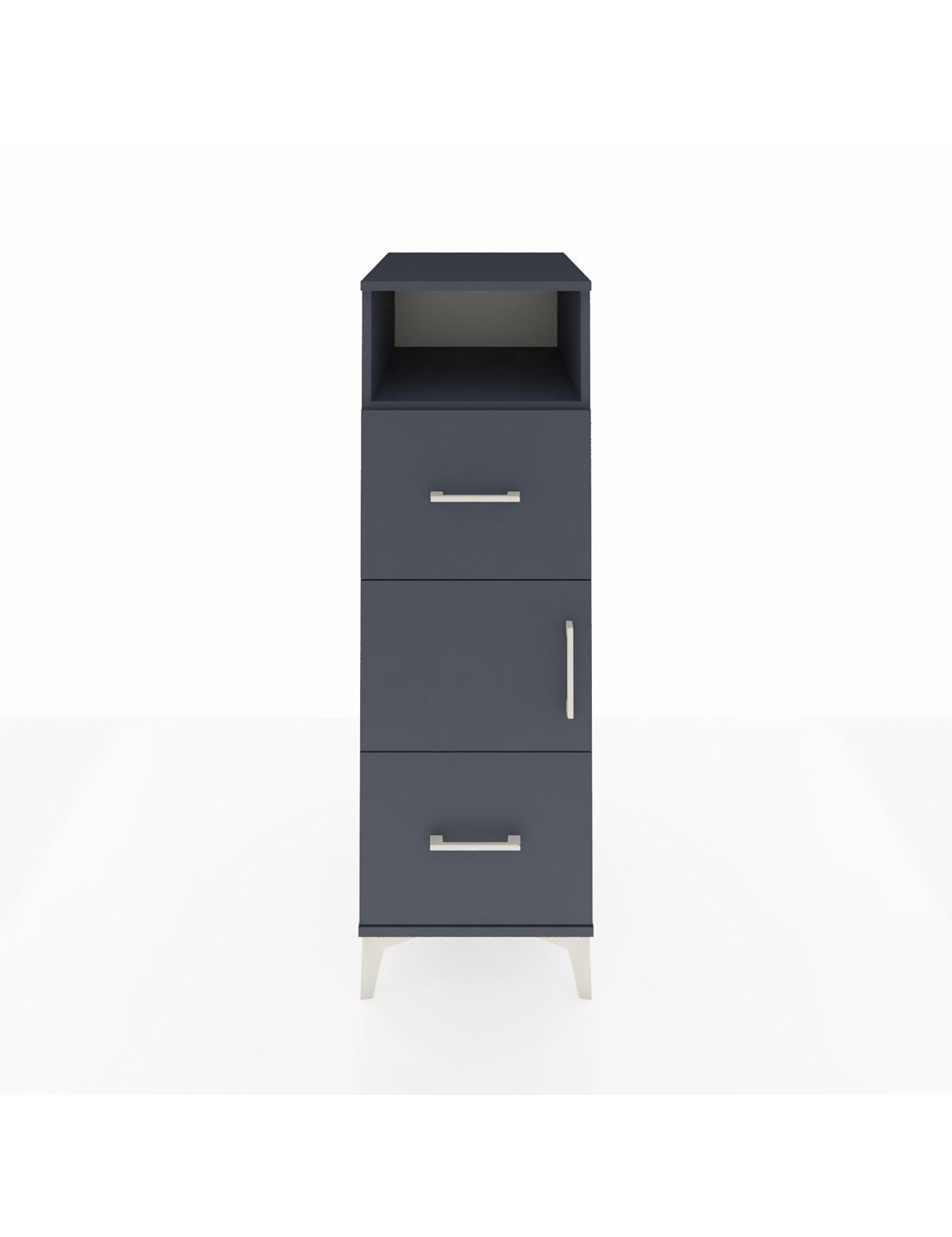 Kronos Dolap 2 Raflı 2 Çekmeceli Tek Kapaklı 44x59x134 - S82M031V5C