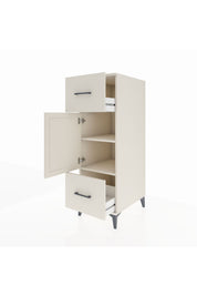 Kronos Dolap 2 Raflı 2 Çekmeceli Tek Kapaklı 44x59x134 - S82M032V1C