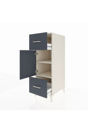 Kronos Dolap 2 Raflı 2 Çekmeceli Tek Kapaklı 44x59x134 - S82M032V2C