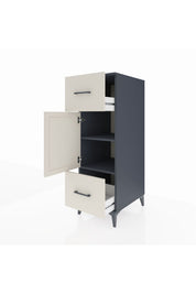 Kronos Dolap 2 Raflı 2 Çekmeceli Tek Kapaklı 44x59x134 - S82M032V4C
