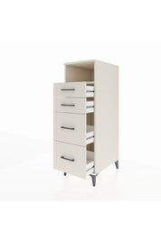 Kronos Dolap Tek Raflı 4 Çekmeceli 44x59x134 - S82M034V1C