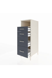 Kronos Dolap Tek Raflı 4 Çekmeceli 44x59x134 - S82M034V2C