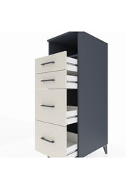 Kronos Dolap Tek Raflı 4 Çekmeceli 44x59x134 - S82M034V4C