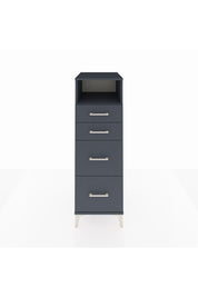 Kronos Dolap Tek Raflı 4 Çekmeceli 44x59x134 - S82M034V5C
