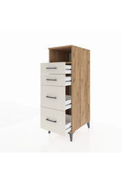 Kronos Dolap Tek Raflı 4 Çekmeceli 44x59x134 - S82M034V7C