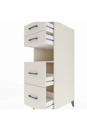 Kronos Dolap Tek Raflı 4 Çekmeceli 44x59x134 - S82M035V1C