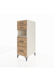 Kronos Dolap Tek Raflı 4 Çekmeceli 44x59x134 - S82M035V3C