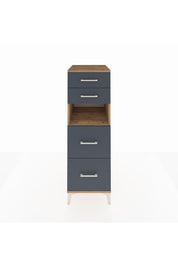 Kronos Dolap Tek Raflı 4 Çekmeceli 44x59x134 - S82M035V8C