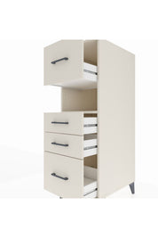 Kronos Dolap Tek Raflı 4 Çekmeceli 44x59x134 - S82M037V1C