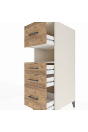 Kronos Dolap Tek Raflı 4 Çekmeceli 44x59x134 - S82M037V3C