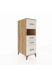 Kronos Dolap Tek Raflı 4 Çekmeceli 44x59x134 - S82M037V7C
