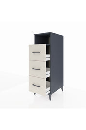 Kronos Dolap Tek Raflı 3 Çekmeceli 44x59x134 - S82M038V4C
