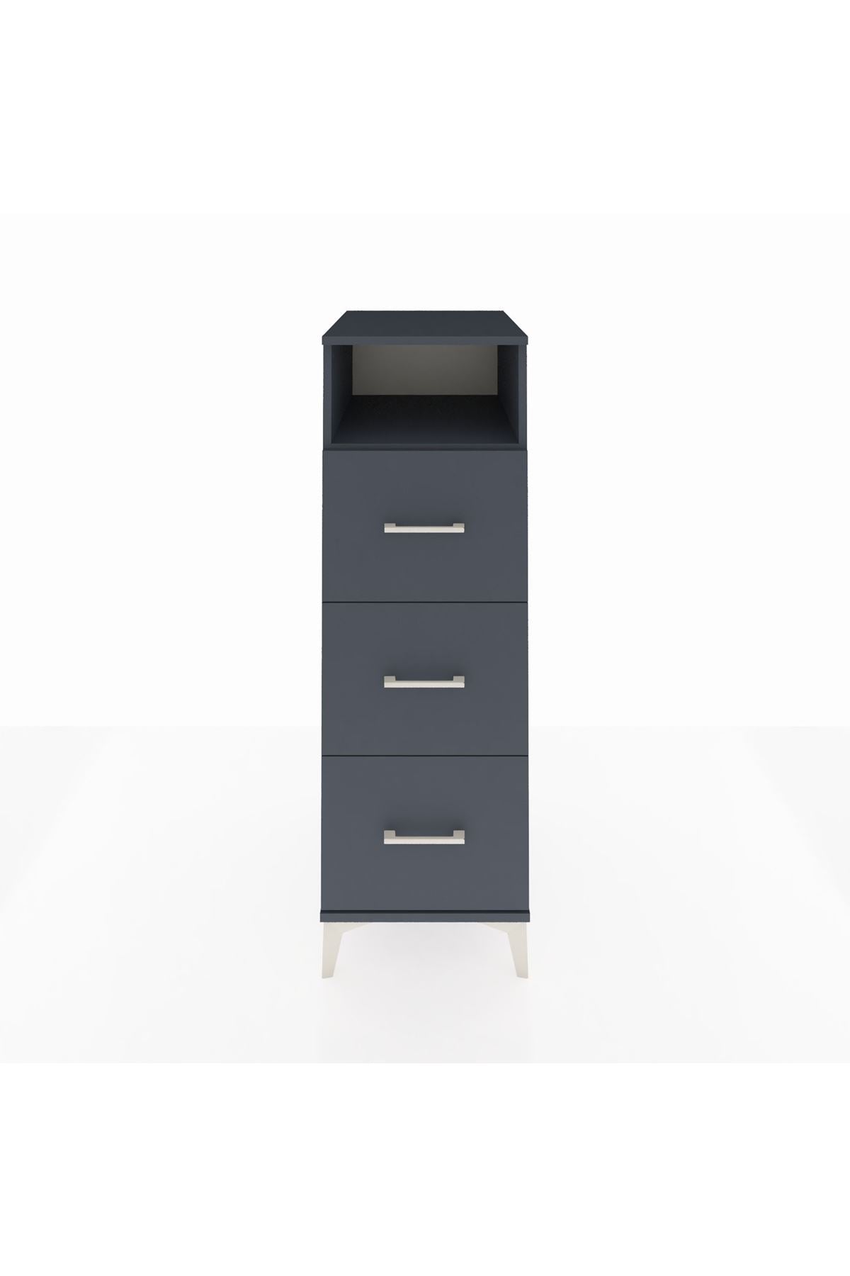 Kronos Dolap Tek Raflı 3 Çekmeceli 44x59x134 - S82M038V5C