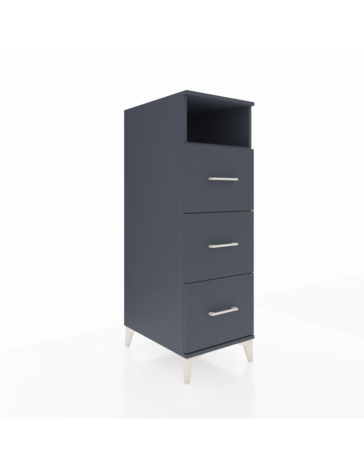 Kronos Dolap Tek Raflı 3 Çekmeceli 44x59x134 - S82M038V5C