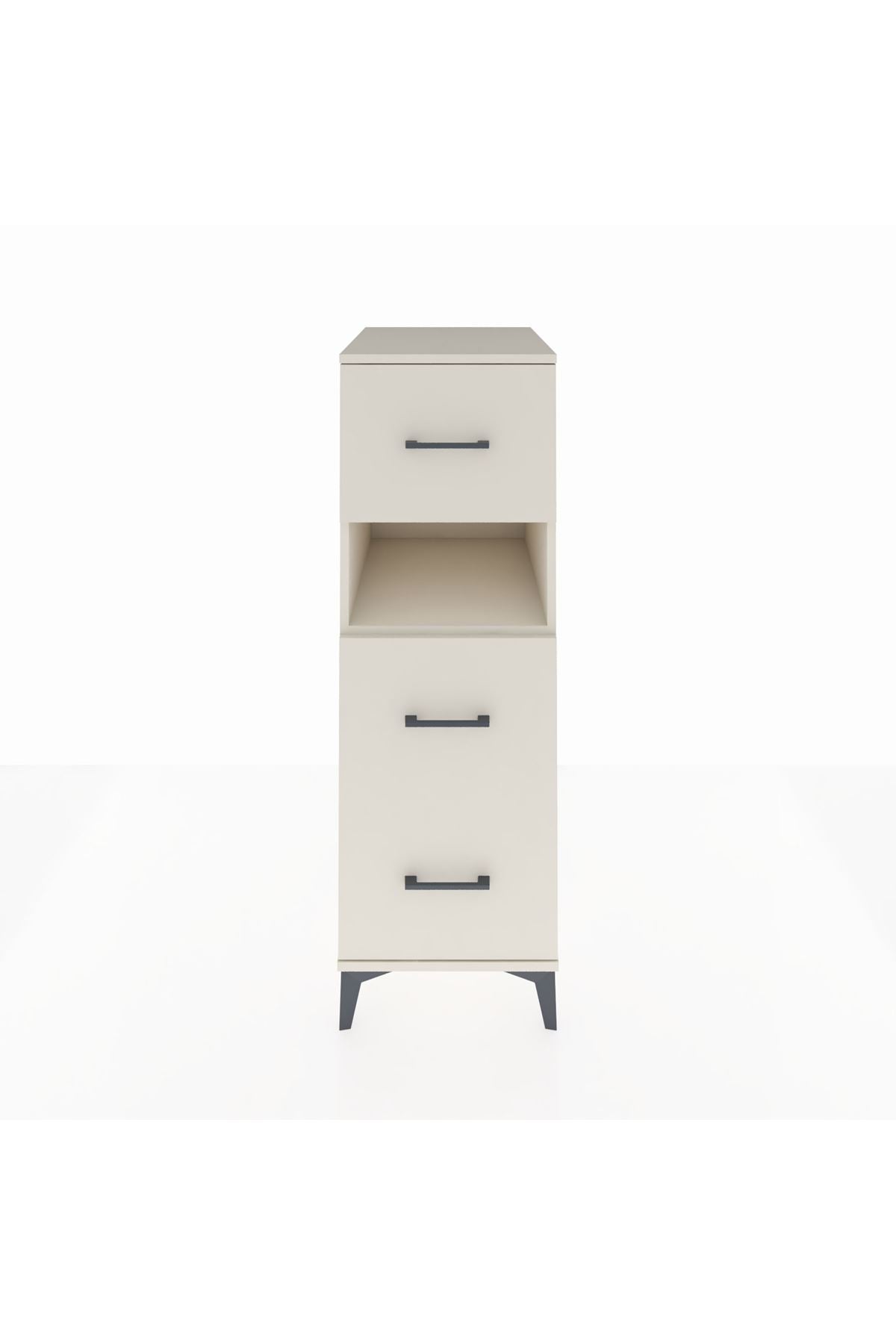 Kronos Dolap Tek Raflı 3 Çekmeceli 44x59x134 - S82M039V1C