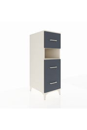 Kronos Dolap Tek Raflı 3 Çekmeceli 44x59x134 - S82M039V2C