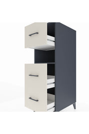 Kronos Dolap Tek Raflı 3 Çekmeceli 44x59x134 - S82M039V4C