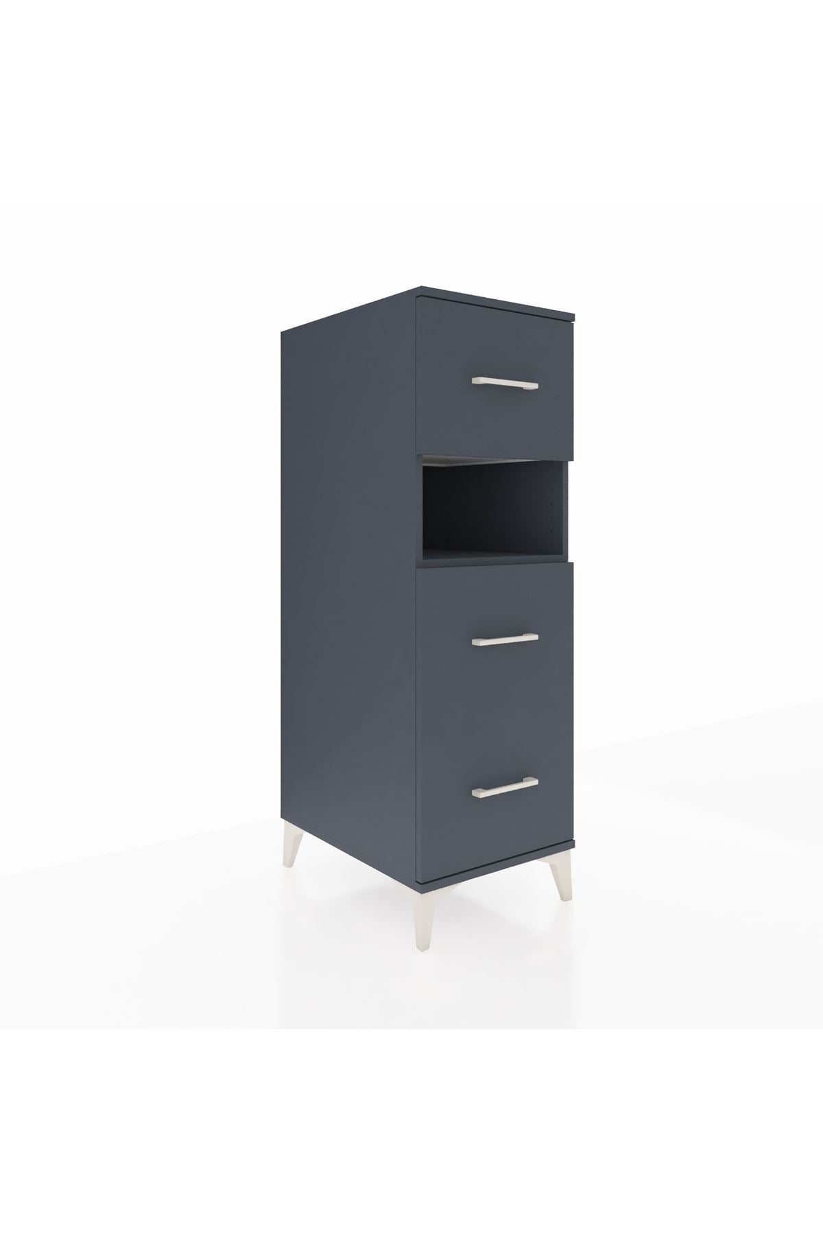 Kronos Dolap Tek Raflı 3 Çekmeceli 44x59x134 - S82M039V5C