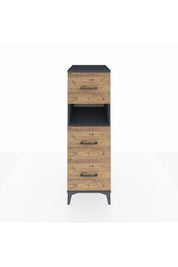 Kronos Dolap Tek Raflı 3 Çekmeceli 44x59x134 - S82M039V6C