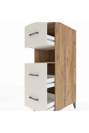 Kronos Dolap Tek Raflı 3 Çekmeceli 44x59x134 - S82M039V7C