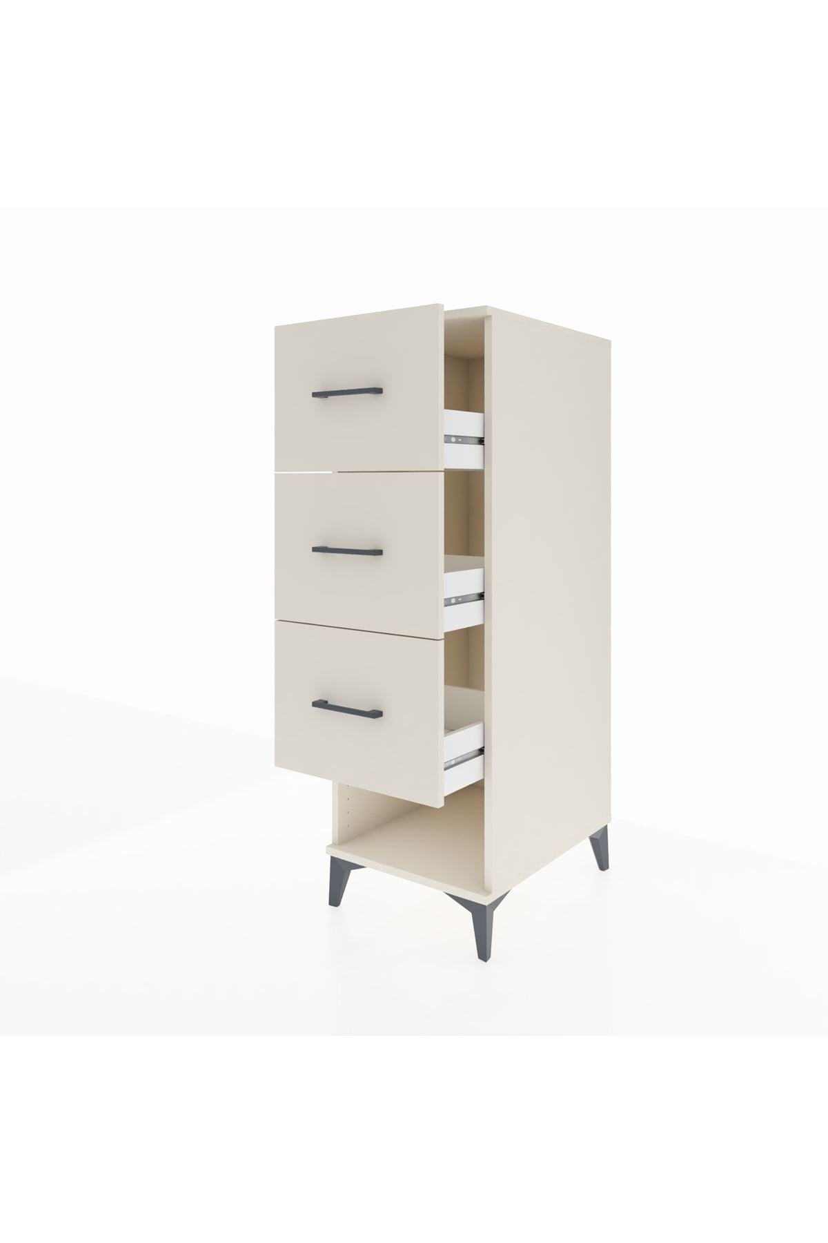 Kronos Dolap 3 Çekmeceli 44x59x134 - S82M041V1C