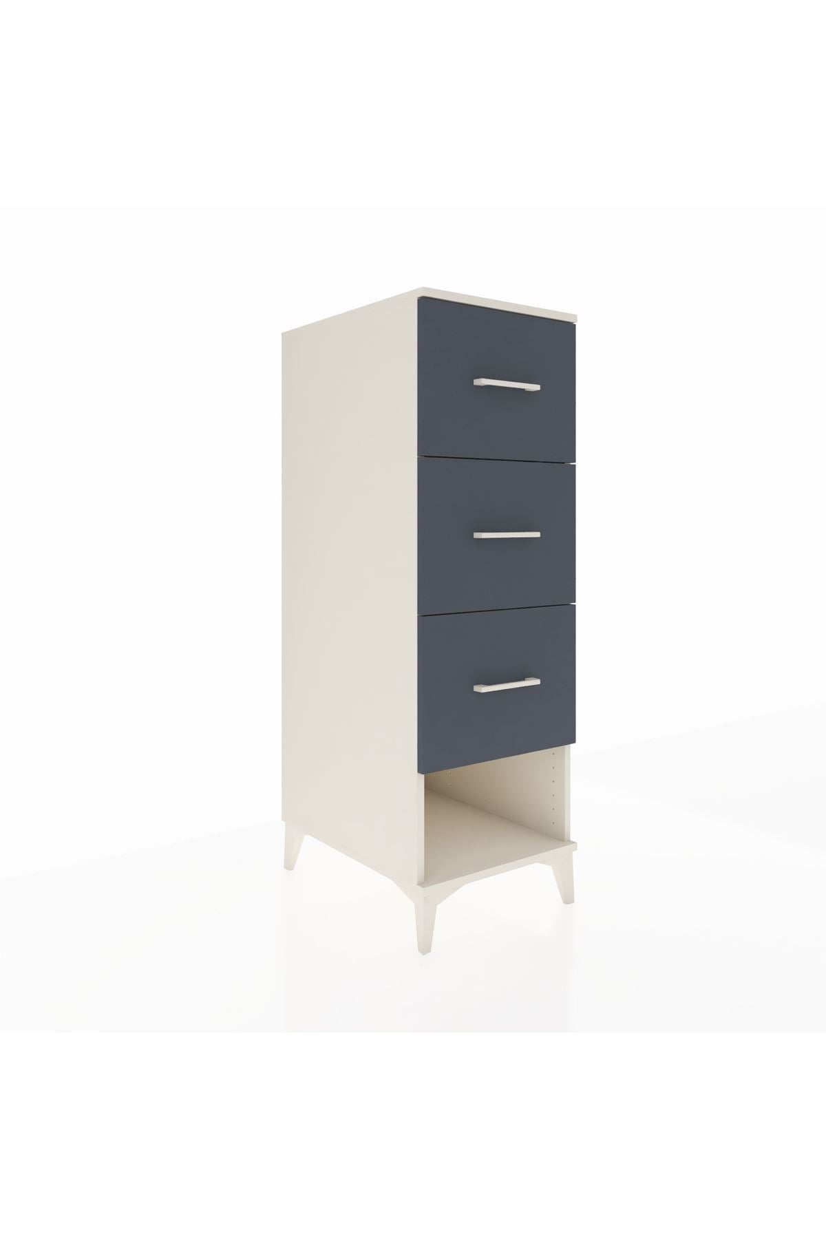Kronos Dolap 3 Çekmeceli 44x59x134 - S82M041V2C