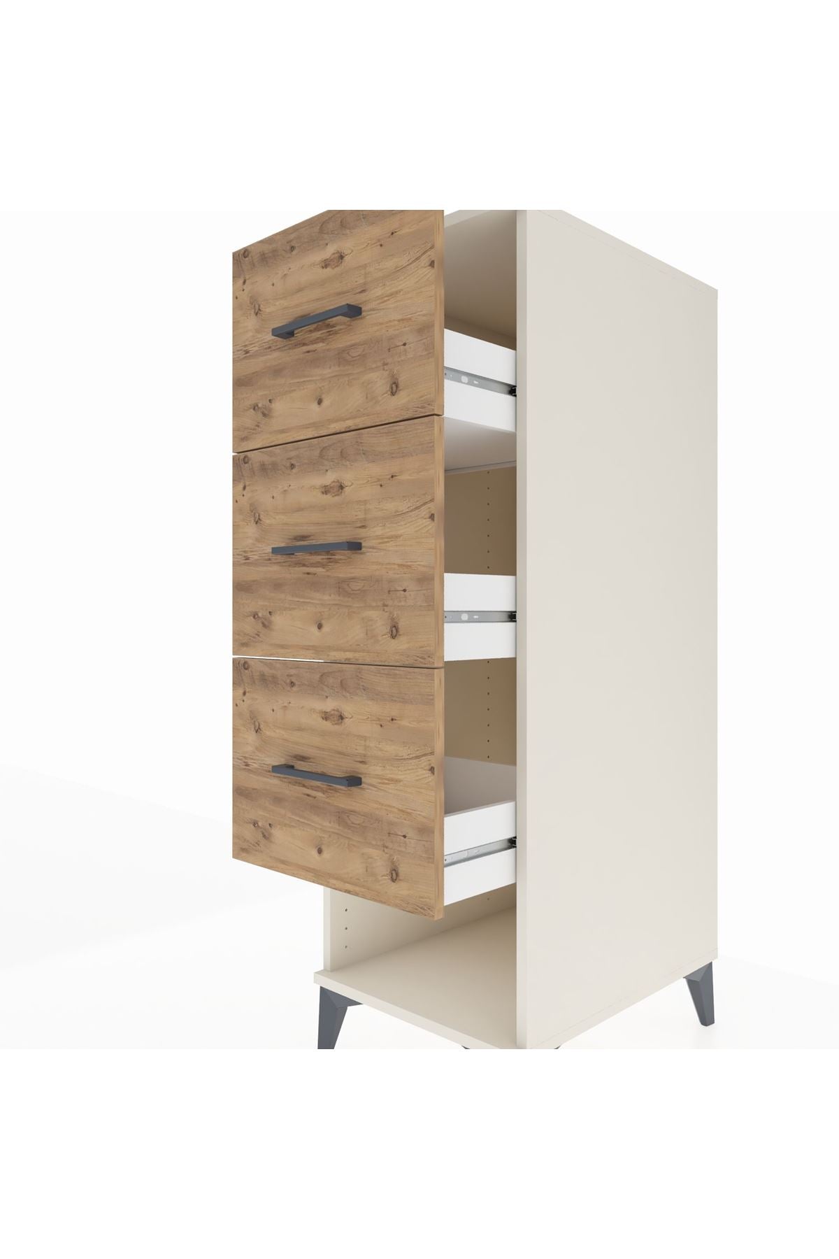 Kronos Dolap 3 Çekmeceli 44x59x134 - S82M041V3C
