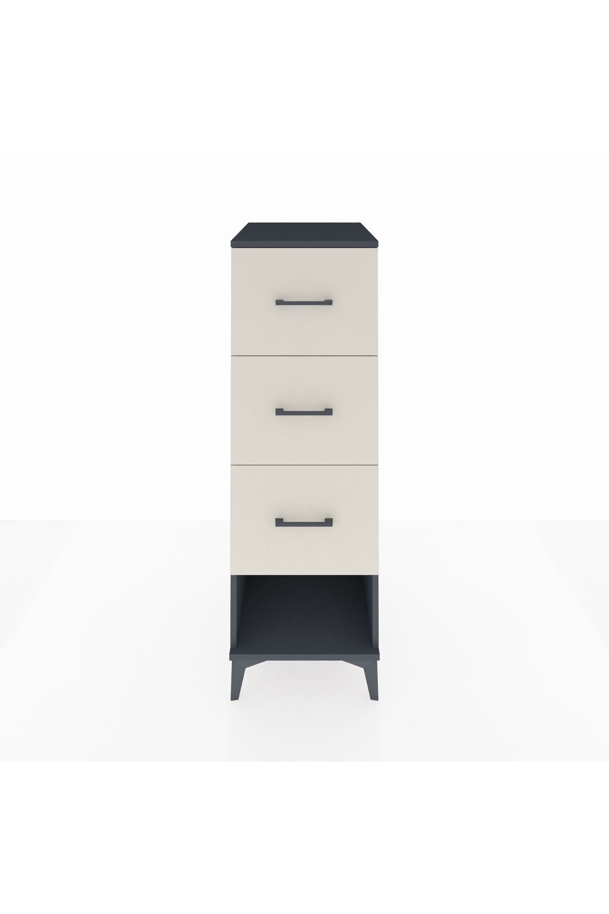 Kronos Dolap 3 Çekmeceli 44x59x134 - S82M041V4C