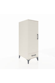 Kronos Dolap 3 Raflı Tek Çekmeceli Tek Kapaklı 44x59x134 - S82M042V1C