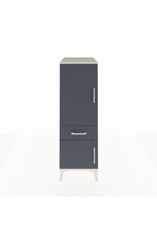 Kronos Dolap 2 Raflı Tek Çekmeceli 2 Kapaklı 44x59x134 - S82M043V2C