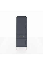 Kronos Dolap 2 Raflı Tek Çekmeceli 2 Kapaklı 44x59x134 - S82M043V5C