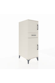 Kronos Dolap 2 Raflı Tek Çekmeceli 2 Kapaklı 44x59x134 - S82M044V1C