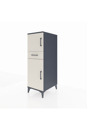 Kronos Dolap 2 Raflı Tek Çekmeceli 2 Kapaklı 44x59x134 - S82M044V4C
