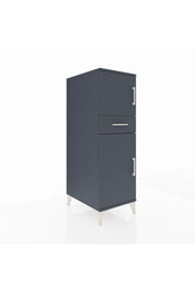 Kronos Dolap 2 Raflı Tek Çekmeceli 2 Kapaklı 44x59x134 - S82M044V5C