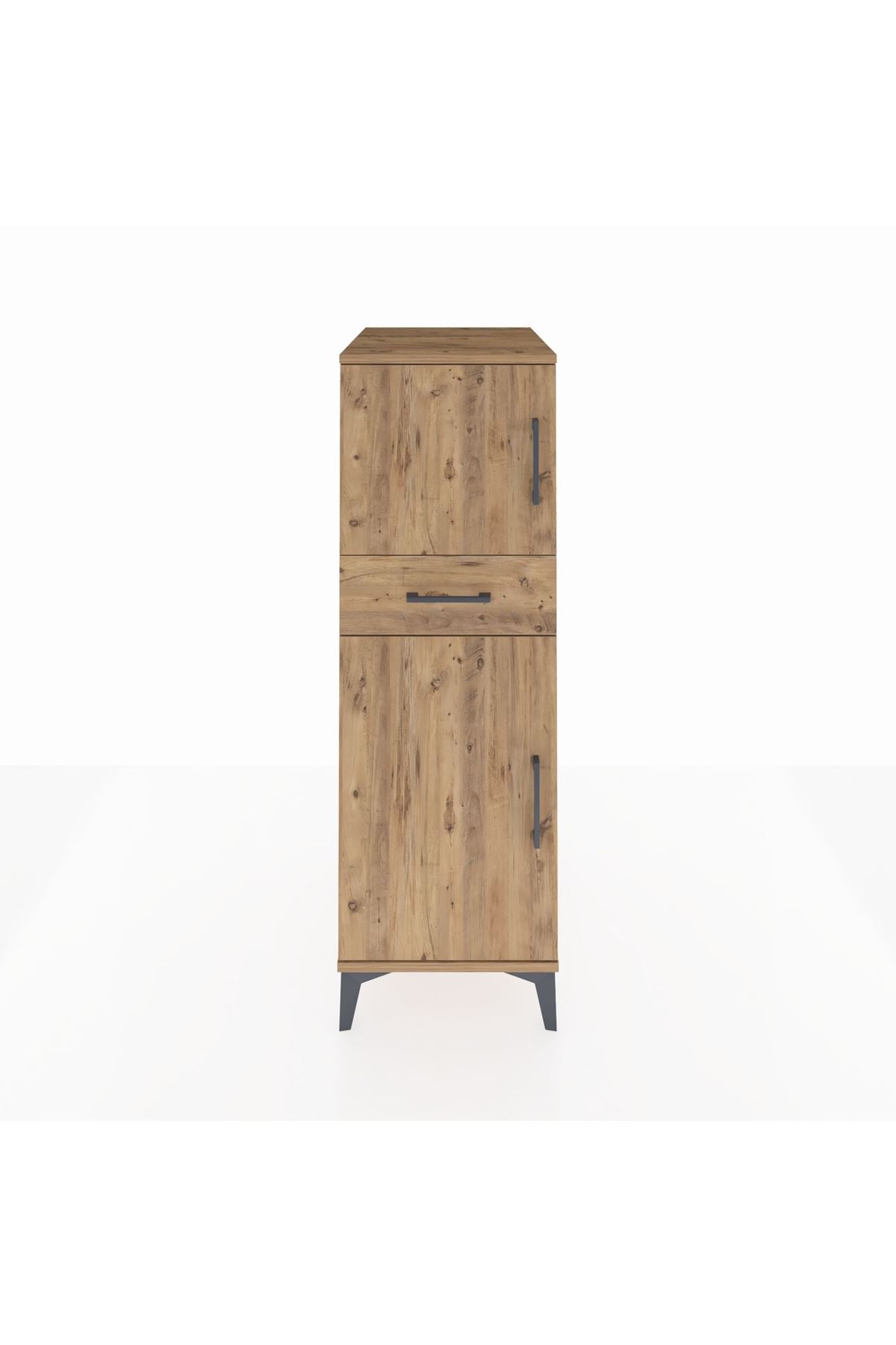 Kronos Dolap 2 Raflı Tek Çekmeceli 2 Kapaklı 44x59x134 - S82M044V9C