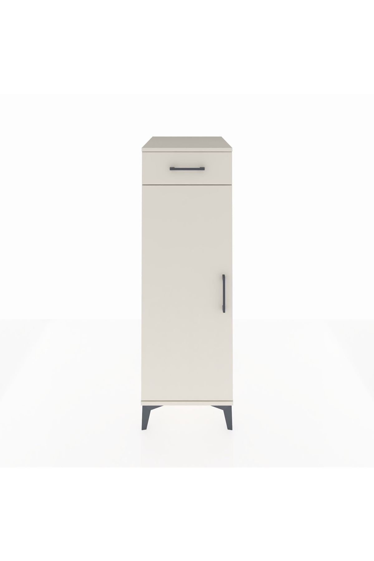 Kronos Dolap 2 Raflı Tek Çekmeceli Tek Kapaklı 44x59x134 - S82M045V1C