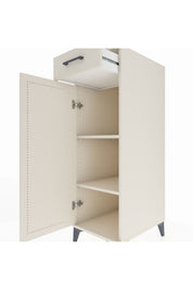 Kronos Dolap 2 Raflı Tek Çekmeceli Tek Kapaklı 44x59x134 - S82M045V1C