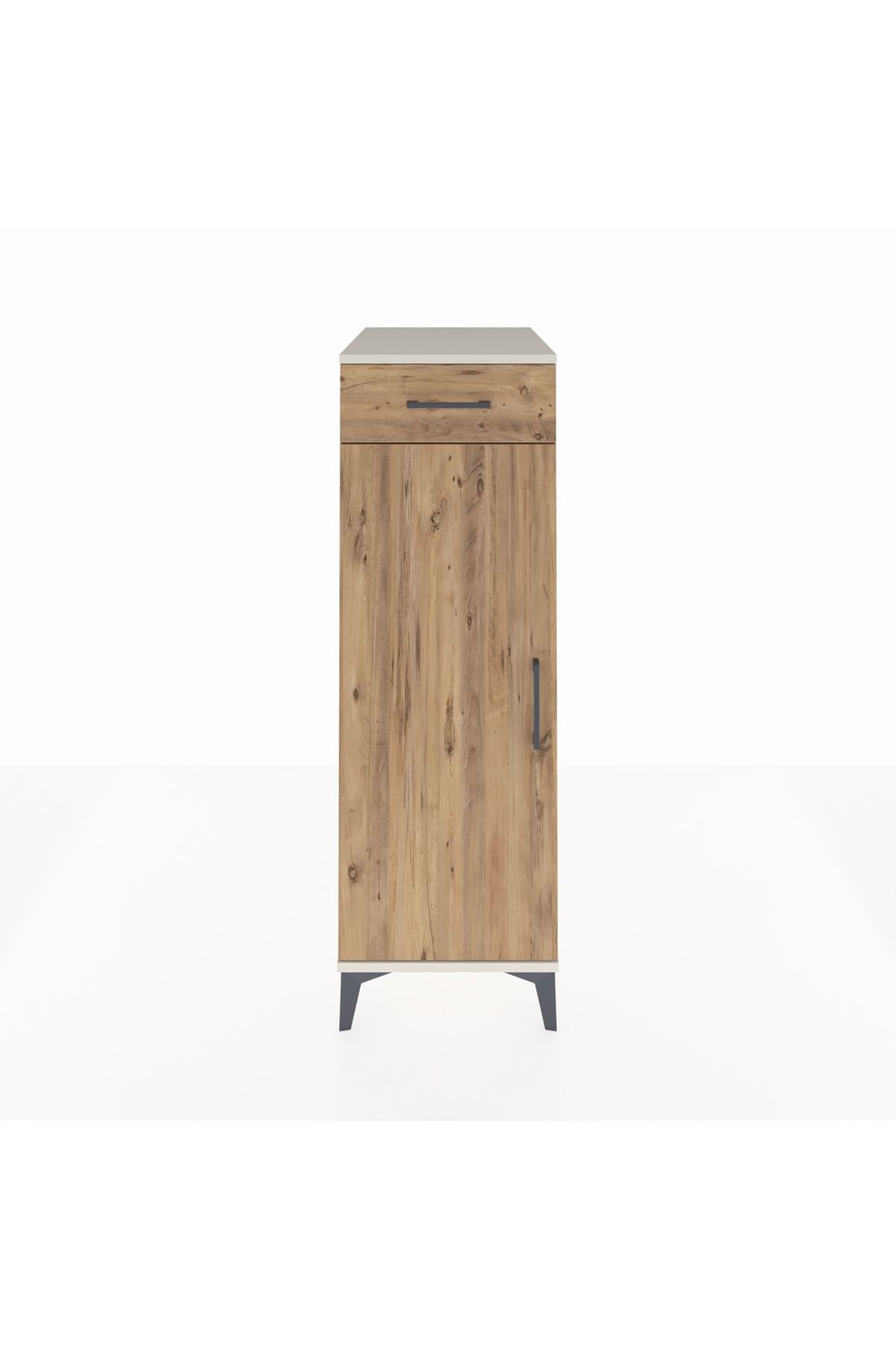 Kronos Dolap 2 Raflı Tek Çekmeceli Tek Kapaklı 44x59x134 - S82M045V3C