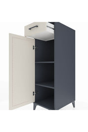 Kronos Dolap 2 Raflı Tek Çekmeceli Tek Kapaklı 44x59x134 - S82M045V4C