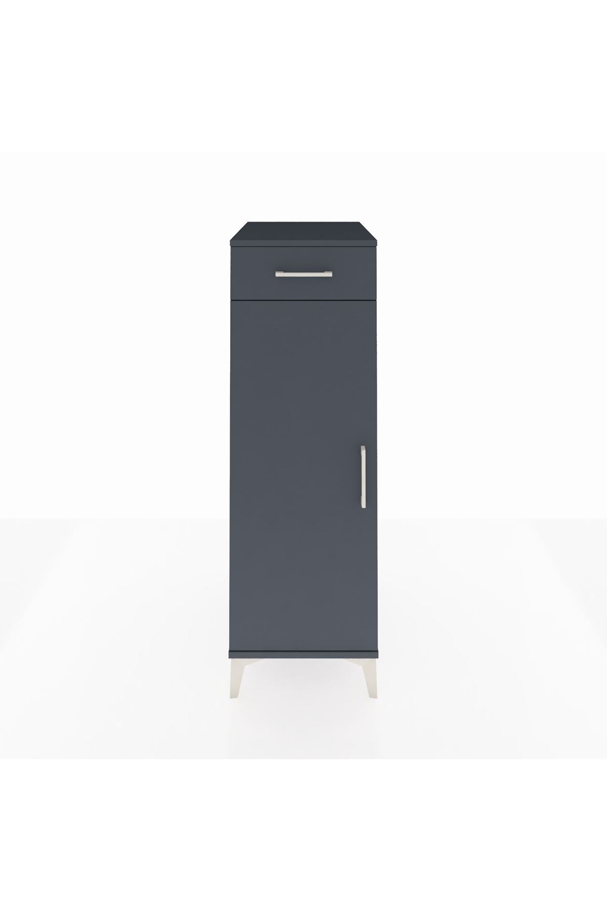 Kronos Dolap 2 Raflı Tek Çekmeceli Tek Kapaklı 44x59x134 - S82M045V5C