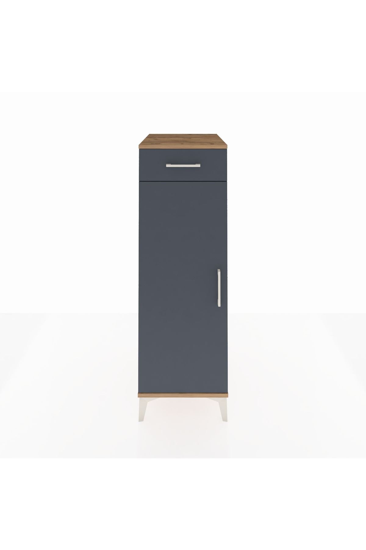Kronos Dolap 2 Raflı Tek Çekmeceli Tek Kapaklı 44x59x134 - S82M045V8C