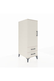 Kronos Dolap 3 Raflı 2 Çekmeceli Tek Kapaklı 44x59x134 - S82M046V1C