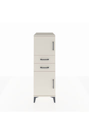 Kronos Dolap Tek Raflı 2 Çekmeceli 2 Kapaklı 44x59x134 - S82M047V1C